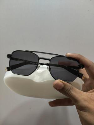 Cartier – 5G48 - Metal - Double Bridge - Hexagonal Round - Sunglasses - Eyewear